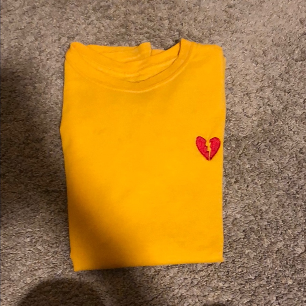 Yellow PacSun shirt